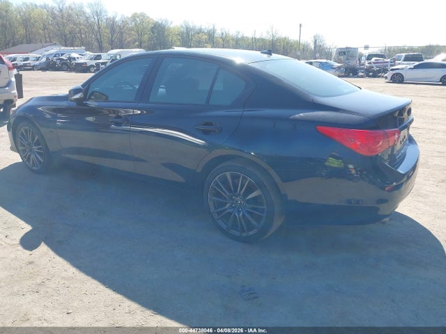 44738046 :رقم المزاد ، JN1FV7ARXHM871559 vin ، 2017 Infiniti Q50 3.0t Red Sport 400 مزاد بيع