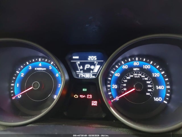 Продажа на аукционе авто 2014 Hyundai Elantra Limited, vin: KMHDH4AE5EU166392, номер лота: 44738149