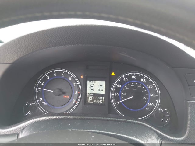 2011 Infiniti G37x მანქანა იყიდება აუქციონზე, vin: JN1CV6EL2BM260709, აუქციონის ნომერი: 44738170