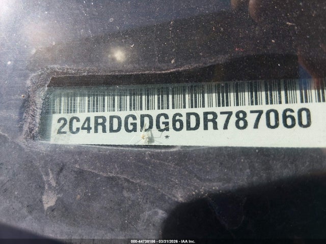 Продаж на аукціоні авто 2013 Dodge Grand Caravan Crew, vin: 2C4RDGDG6DR787060, номер лоту: 44738186