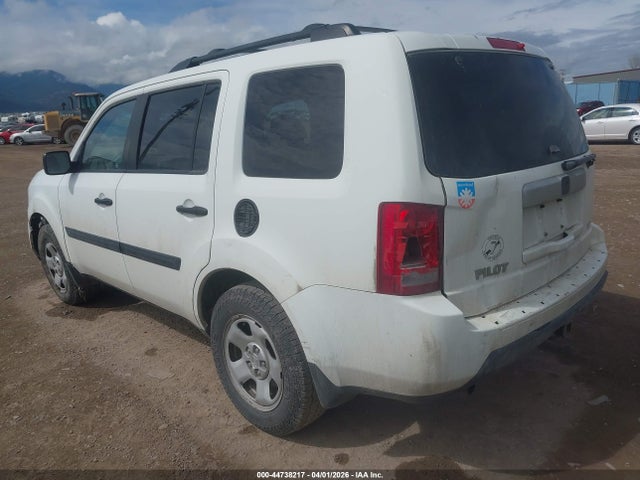 44738217 :رقم المزاد ، 5FNYF3H25BB046453 vin ، 2011 Honda Pilot Lx مزاد بيع