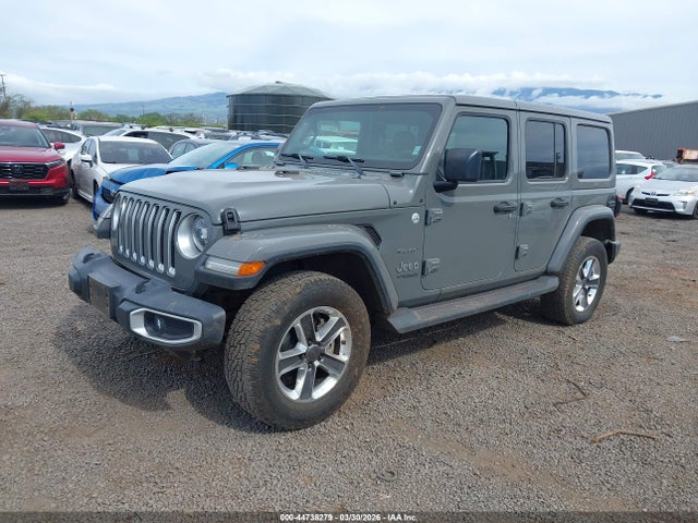 Aukcja sprzedaży 2020 Jeep Wrangler Unlimited Sahara 4x4, vin: 1C4HJXEN3LW106182, numer aukcji: 44738279