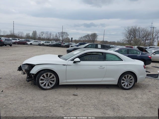 2018 Audi A5 2.0t Premium მანქანა იყიდება აუქციონზე, vin: WAUPNAF55JA133886, აუქციონის ნომერი: 44738349