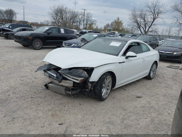 2018 Audi A5 2.0t Premium მანქანა იყიდება აუქციონზე, vin: WAUPNAF55JA133886, აუქციონის ნომერი: 44738349