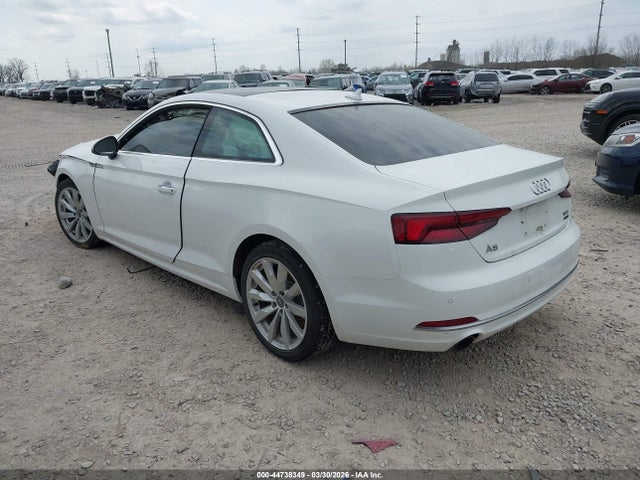 2018 Audi A5 2.0t Premium მანქანა იყიდება აუქციონზე, vin: WAUPNAF55JA133886, აუქციონის ნომერი: 44738349