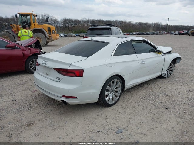 2018 Audi A5 2.0t Premium მანქანა იყიდება აუქციონზე, vin: WAUPNAF55JA133886, აუქციონის ნომერი: 44738349