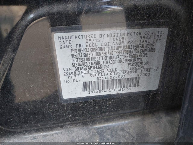Nissan SENTRA SV 2015 3N1AB7AP1FL681254 Image 9
