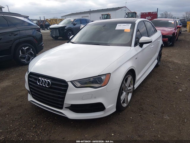 44738425 :رقم المزاد ، WAUB8GFF1G1106531 vin ، 2016 Audi A3 2.0t Premium مزاد بيع