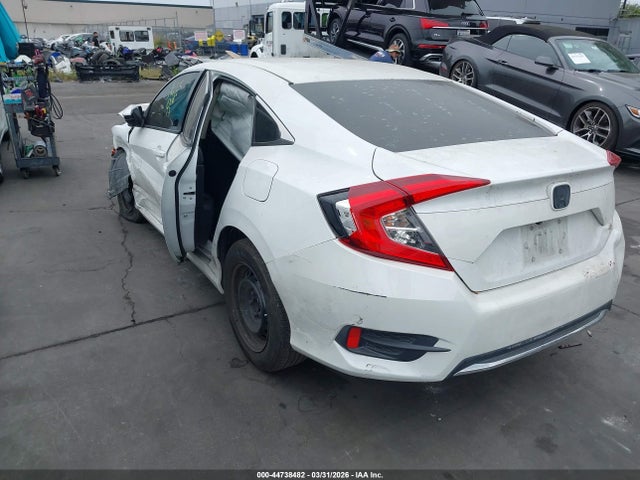 44738482 :رقم المزاد ، 2HGFC2F68LH571262 vin ، 2020 Honda Civic Lx مزاد بيع
