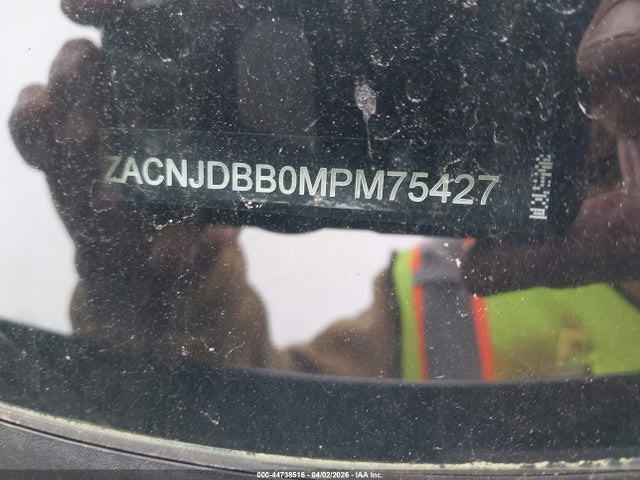 Продаж на аукціоні авто 2021 Jeep Renegade Latitude 4x4, vin: ZACNJDBB0MPM75427, номер лоту: 44738516