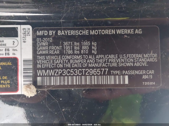 2012 MINI COOPER S WMWZP3C53CT296577 Photo 8