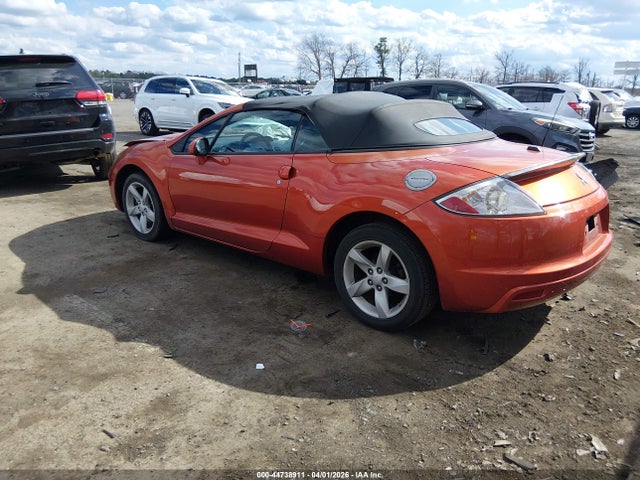 2009 Mitsubishi Eclipse Spyder Gs მანქანა იყიდება აუქციონზე, vin: 4A3AL25FX9E042659, აუქციონის ნომერი: 44738911