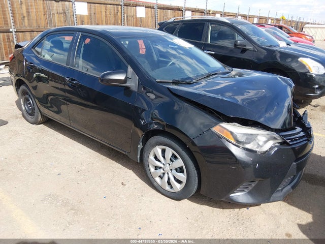 Aukcja sprzedaży 2016 Toyota Corolla Le, vin: 2T1BURHE1GC726550, numer aukcji: 44738950