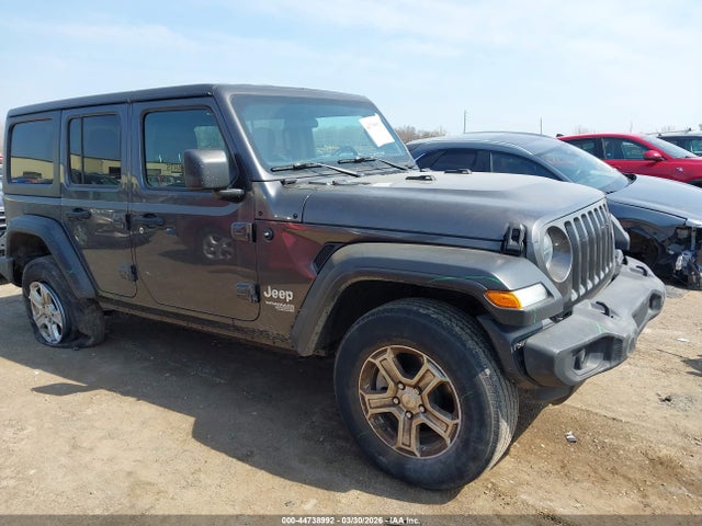 Aukcja sprzedaży 2020 Jeep Wrangler Unlimited Sport S 4x4, vin: 1C4HJXDGXLW117201, numer aukcji: 44738992