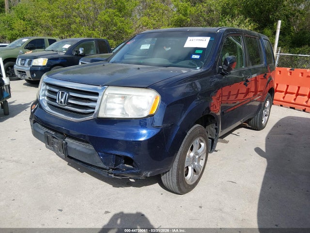 Honda Pilot Ex-l 2014 5FNYF3H53EB008850 Image 2