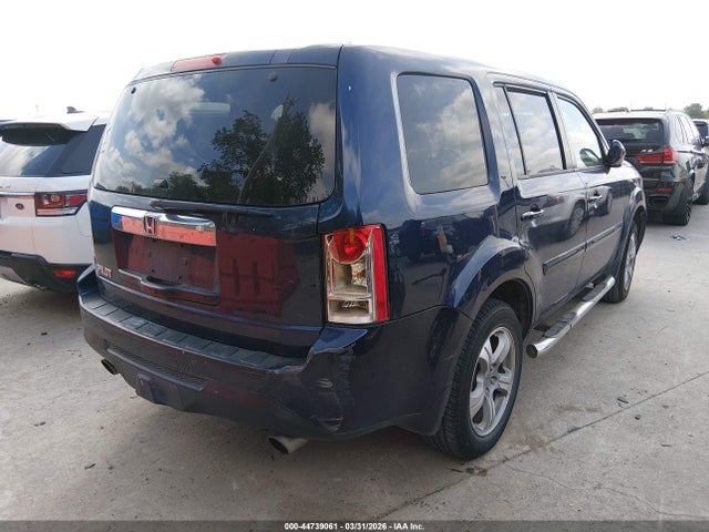 Honda Pilot Ex-l 2014 5FNYF3H53EB008850 Image 4