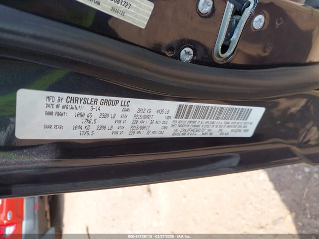 2014 Jeep Patriot High Altitude მანქანა იყიდება აუქციონზე, vin: 1C4NJPFA4ED681727, აუქციონის ნომერი: 44739115