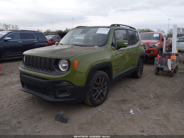 Продаж на аукціоні авто 2016 Jeep Renegade 75th Anniversary, vin: ZACCJABW0GPE08035, номер лоту: 44739139