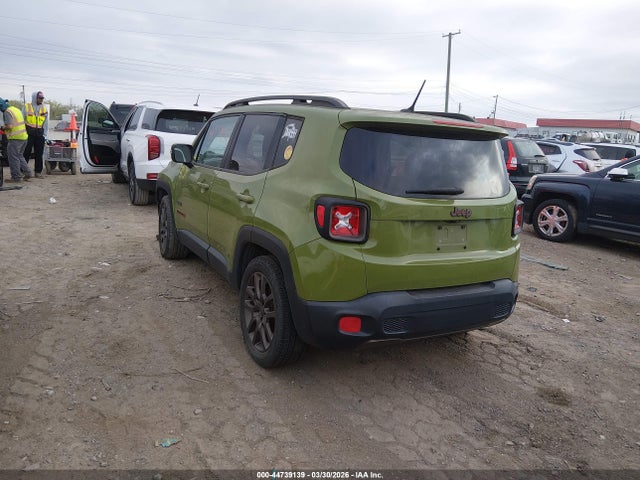 Продаж на аукціоні авто 2016 Jeep Renegade 75th Anniversary, vin: ZACCJABW0GPE08035, номер лоту: 44739139