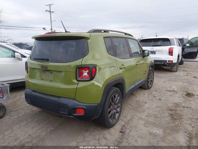 Продаж на аукціоні авто 2016 Jeep Renegade 75th Anniversary, vin: ZACCJABW0GPE08035, номер лоту: 44739139