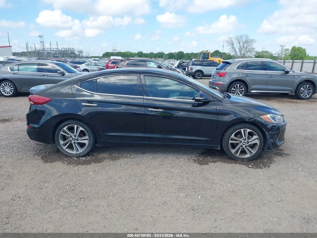 44739192 :رقم المزاد ، 5NPD84LF4HH087255 vin ، 2017 Hyundai Elantra Limited مزاد بيع