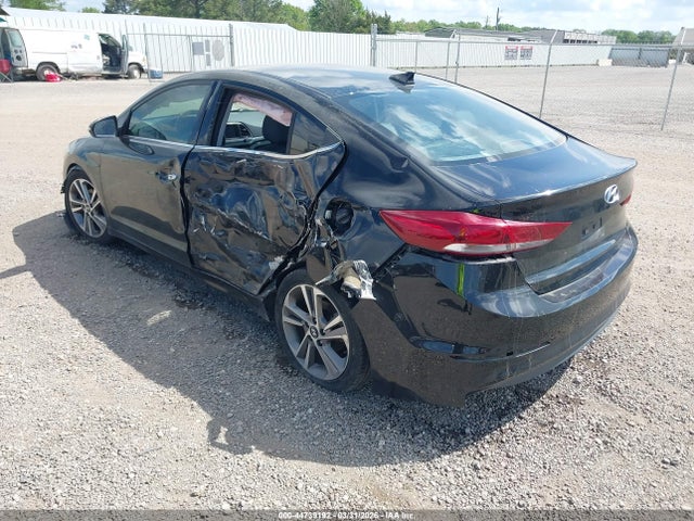44739192 :رقم المزاد ، 5NPD84LF4HH087255 vin ، 2017 Hyundai Elantra Limited مزاد بيع