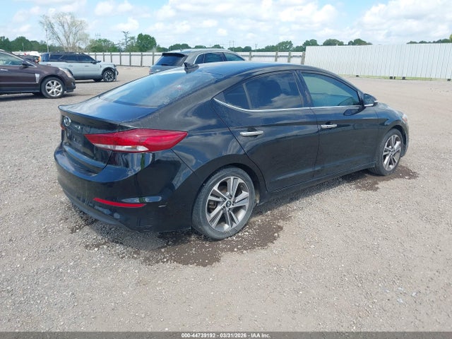 44739192 :رقم المزاد ، 5NPD84LF4HH087255 vin ، 2017 Hyundai Elantra Limited مزاد بيع