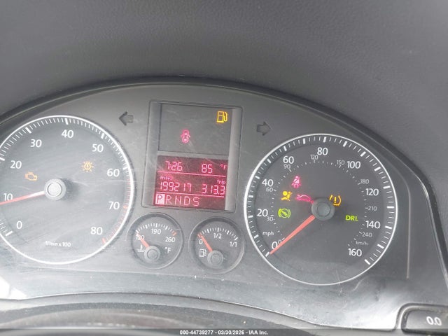 2008 Volkswagen Jetta S მანქანა იყიდება აუქციონზე, vin: 3VWJM71K48M055610, აუქციონის ნომერი: 44739277