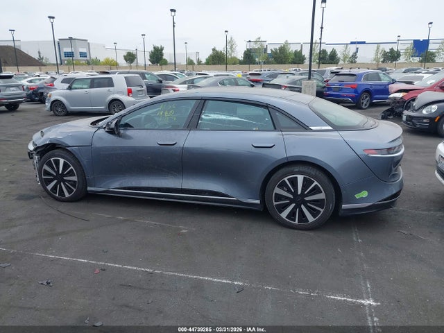 2023 Lucid Air Pure მანქანა იყიდება აუქციონზე, vin: 50EA1PFA8PA021009, აუქციონის ნომერი: 44739285