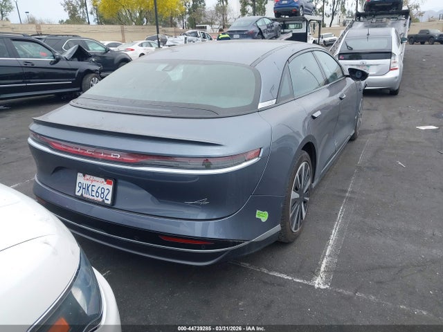 2023 Lucid Air Pure მანქანა იყიდება აუქციონზე, vin: 50EA1PFA8PA021009, აუქციონის ნომერი: 44739285
