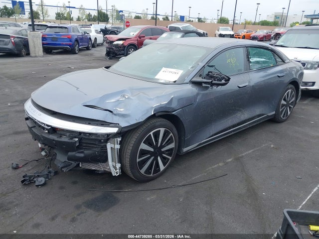 2023 Lucid Air Pure მანქანა იყიდება აუქციონზე, vin: 50EA1PFA8PA021009, აუქციონის ნომერი: 44739285
