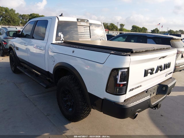 44739317 :رقم المزاد ، 1C6RR7YT4JS116741 vin ، 2018 Ram 1500 Rebel  4x4 5'7 Box مزاد بيع