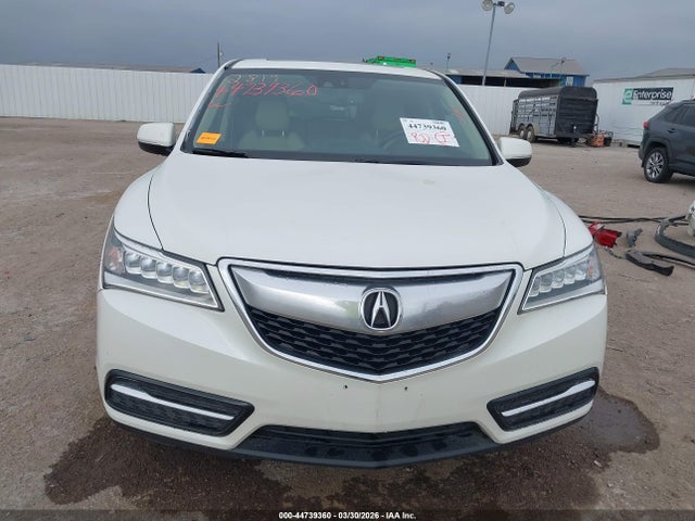 2015 Acura Mdx Technology Package მანქანა იყიდება აუქციონზე, vin: 5FRYD3H49FB007621, აუქციონის ნომერი: 44739360