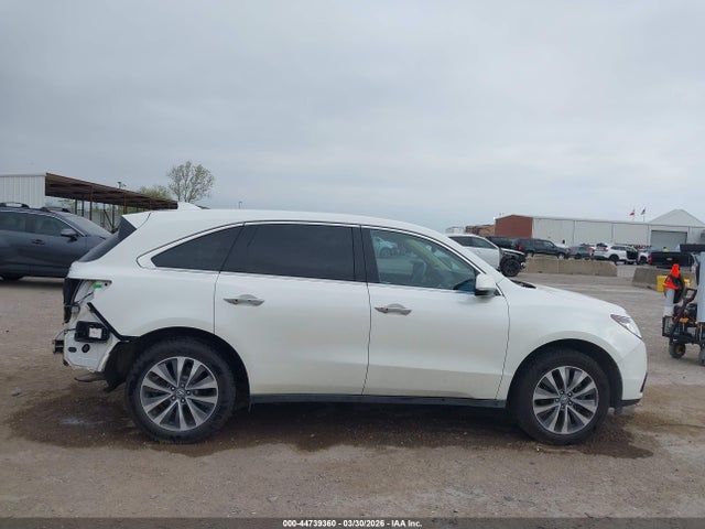 2015 Acura Mdx Technology Package მანქანა იყიდება აუქციონზე, vin: 5FRYD3H49FB007621, აუქციონის ნომერი: 44739360