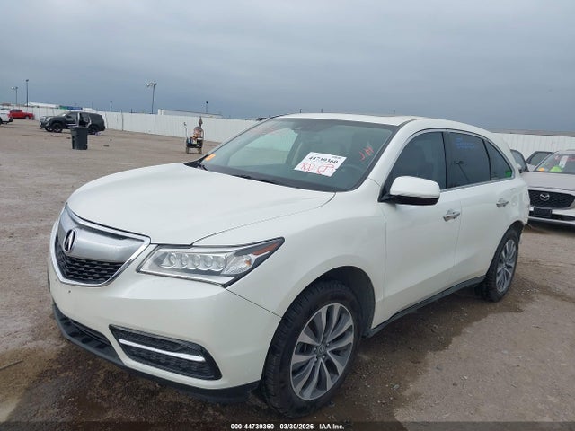 2015 Acura Mdx Technology Package მანქანა იყიდება აუქციონზე, vin: 5FRYD3H49FB007621, აუქციონის ნომერი: 44739360