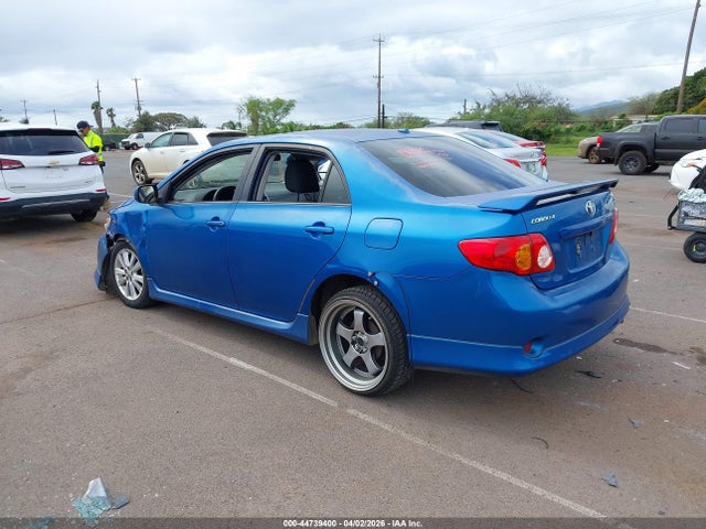2009 Toyota Corolla S მანქანა იყიდება აუქციონზე, vin: 1NXBU40E29Z025063, აუქციონის ნომერი: 44739400