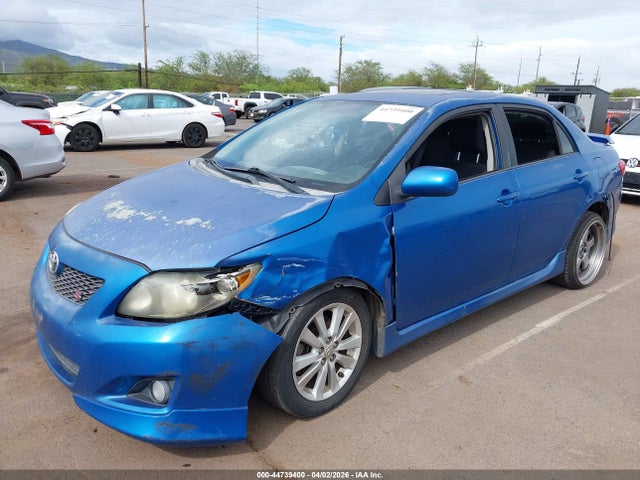 2009 Toyota Corolla S მანქანა იყიდება აუქციონზე, vin: 1NXBU40E29Z025063, აუქციონის ნომერი: 44739400