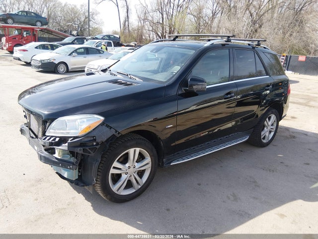 Aukcja sprzedaży 2012 Mercedes-benz Ml 350 Bluetec 4matic, vin: 4JGDA2EB2CA009801, numer aukcji: 44739531