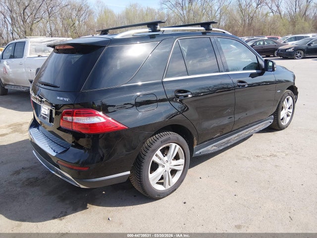 Aukcja sprzedaży 2012 Mercedes-benz Ml 350 Bluetec 4matic, vin: 4JGDA2EB2CA009801, numer aukcji: 44739531
