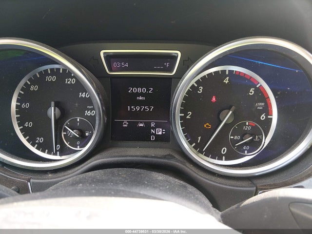 Aukcja sprzedaży 2012 Mercedes-benz Ml 350 Bluetec 4matic, vin: 4JGDA2EB2CA009801, numer aukcji: 44739531