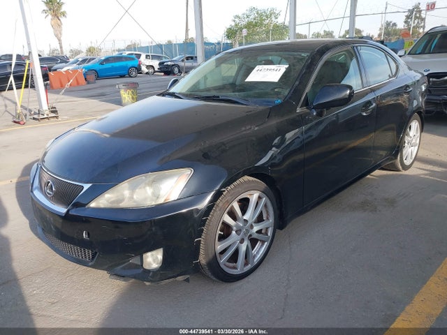 44739541 :رقم المزاد ، JTHBK262272052203 vin ، 2007 Lexus Is 250 مزاد بيع