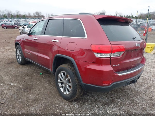 44739610 :رقم المزاد ، 1C4RJFBG0FC662430 vin ، 2015 Jeep Grand Cherokee Limited مزاد بيع