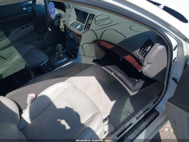 2010 Infiniti G37x მანქანა იყიდება აუქციონზე, vin: JN1CV6AR8AM254891, აუქციონის ნომერი: 44739779