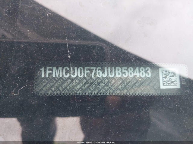Ford ESCAPE S 2018 1FMCU0F76JUB58483 Image 9