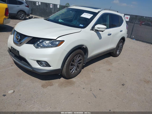 2016 Nissan Rogue Sl მანქანა იყიდება აუქციონზე, vin: 5N1AT2MT2GC828728, აუქციონის ნომერი: 44739802
