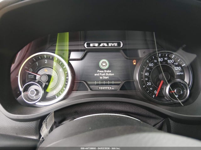 44739900 :رقم المزاد ، 1C6SRFJT3KN781507 vin ، 2019 Ram 1500 Laramie  4x4 5'7 Box مزاد بيع