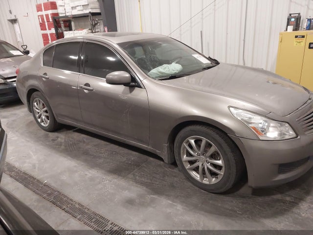 44739912 :رقم المزاد ، JNKBV61F47M807946 vin ، 2007 Infiniti G35x مزاد بيع