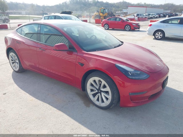 Продаж на аукціоні авто 2022 Tesla Model 3 Long Range Dual Motor All-wheel Drive, vin: 5YJ3E1EB9NF360813, номер лоту: 44739997