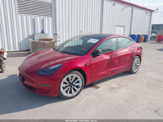 Aukcja sprzedaży 2022 Tesla Model 3 Long Range Dual Motor All-wheel Drive, vin: 5YJ3E1EB9NF360813, numer aukcji: 44739997