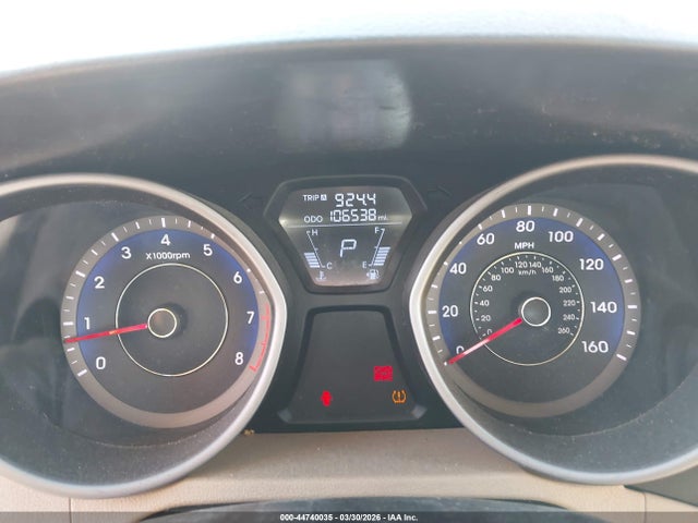 Aukcja sprzedaży 2013 Hyundai Elantra Gls/limited, vin: KMHDH4AE8DU606975, numer aukcji: 44740035